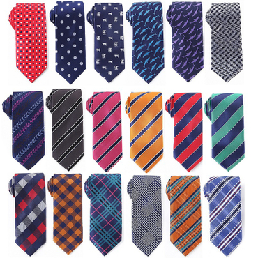 Men's casual tie is indispensable in the matching of long coats.jpg