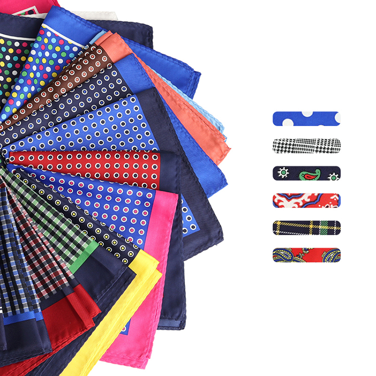 Vintage Suit Handkercheif Large Size Men Pocket Square