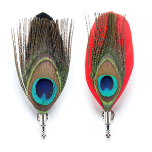 Feather Brooch Lapel Pin Novelty Brooches Lapel Pins