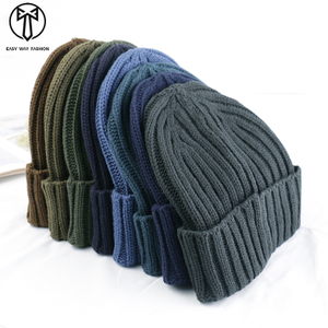Knitted Beanie Winter Hats with Custom Logo