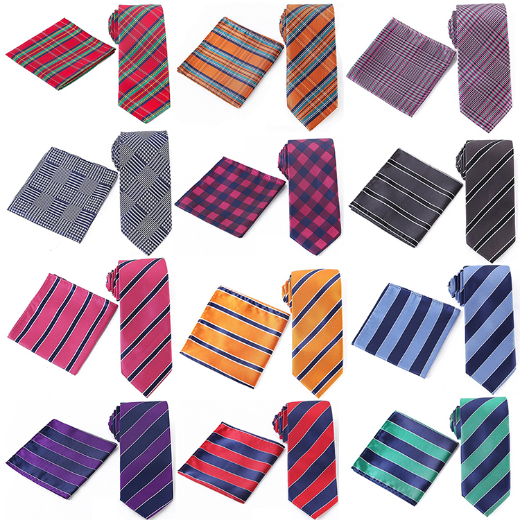 Men Necktie Set Male Necktie