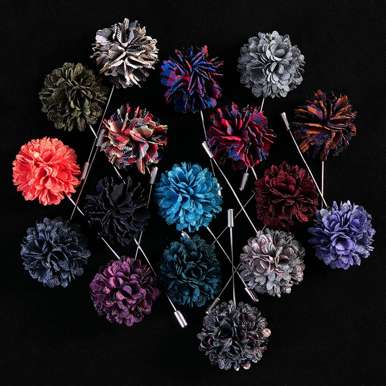  Fabric Lapel Pin Collar Lapel Pin